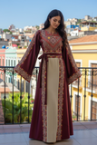 Simply Elegant Thoub Embroidered Palestinian Thobe