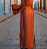 Beautiful Majdalway Embroidered Palestinian Fellahi Thobe