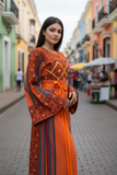 Beautiful Majdalway Embroidered Palestinian Fellahi Thobe