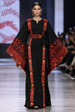 Traditional Multicolor  Embroidered Palestinian Dress