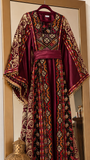 Al-Orjowan Burgandy The Winged Thobe