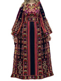 New 2024 Malacca Majdalway Embroidered Palestinian Fellahi Thobe