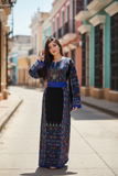 Palestinian Fellahi Thobe with Traditional Embroidery