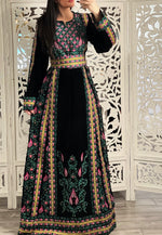 Load image into Gallery viewer, Palstainen Traditional ￼Embroidery Long Thoub Maxi
