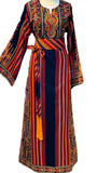 Majdalway Embroidered Palestinian Fellahi Thobe