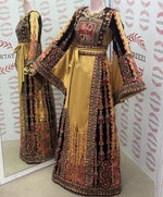 Load image into Gallery viewer, The Diamond Satin Luxury Tatreez Thobe
