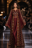 Al-Orjowan Burgandy The Winged Thobe