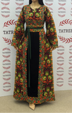 Green Embroidery Traditional luxurious touch Thoub