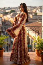 Load image into Gallery viewer, Sitt Al-Kul Thobe Embroidered Palestinian Fellahi
