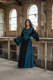 Eid collection Elegant Embroidered Palestinian Dress
