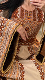 Palestinian Brown Olive Embroidery