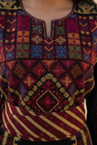 The legend Manajel Primo  Embroidery Palestinian Fellahi Thobe