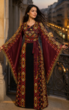 Al-Orjowan Burgandy The Winged Thobe