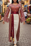 Majdalway Embroidered Palestinian Fellahi Thobe