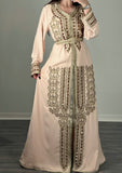 Elegant Selection 2 pieces Moroccan Handmade stone caftan
