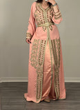 Elegant Selection 2 pieces Moroccan Handmade stone caftan