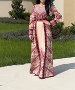 Load image into Gallery viewer, New collections Beige Color Beautiful Chevron Embroidery Style
