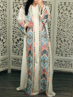 Load image into Gallery viewer, Luxury Embroidery Front/Back Dubai Oversized abaya
