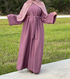 Blushing Pocketed Abaya