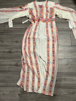 Load image into Gallery viewer, Embroidery Modern Full Cover overall skirt Jumpsuit
