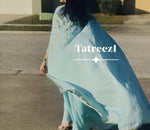 Charger l&#39;image dans la galerie, Dubai Collocation Embroidery Moroccan Caftan Long Maxi - Tatreez1
