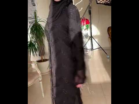 Made in dubai In Black Tassel Jacket abaya