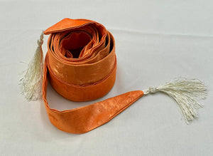 g belt in burnt orange