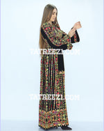 Load image into Gallery viewer, Embroidered Jordanian Palestinian Thoub Dress
