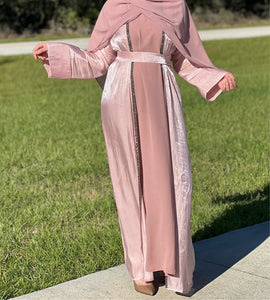 Pastel Pink Abaya