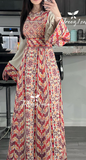 Beige Princess Elegant Fully Embroidery Thoub
