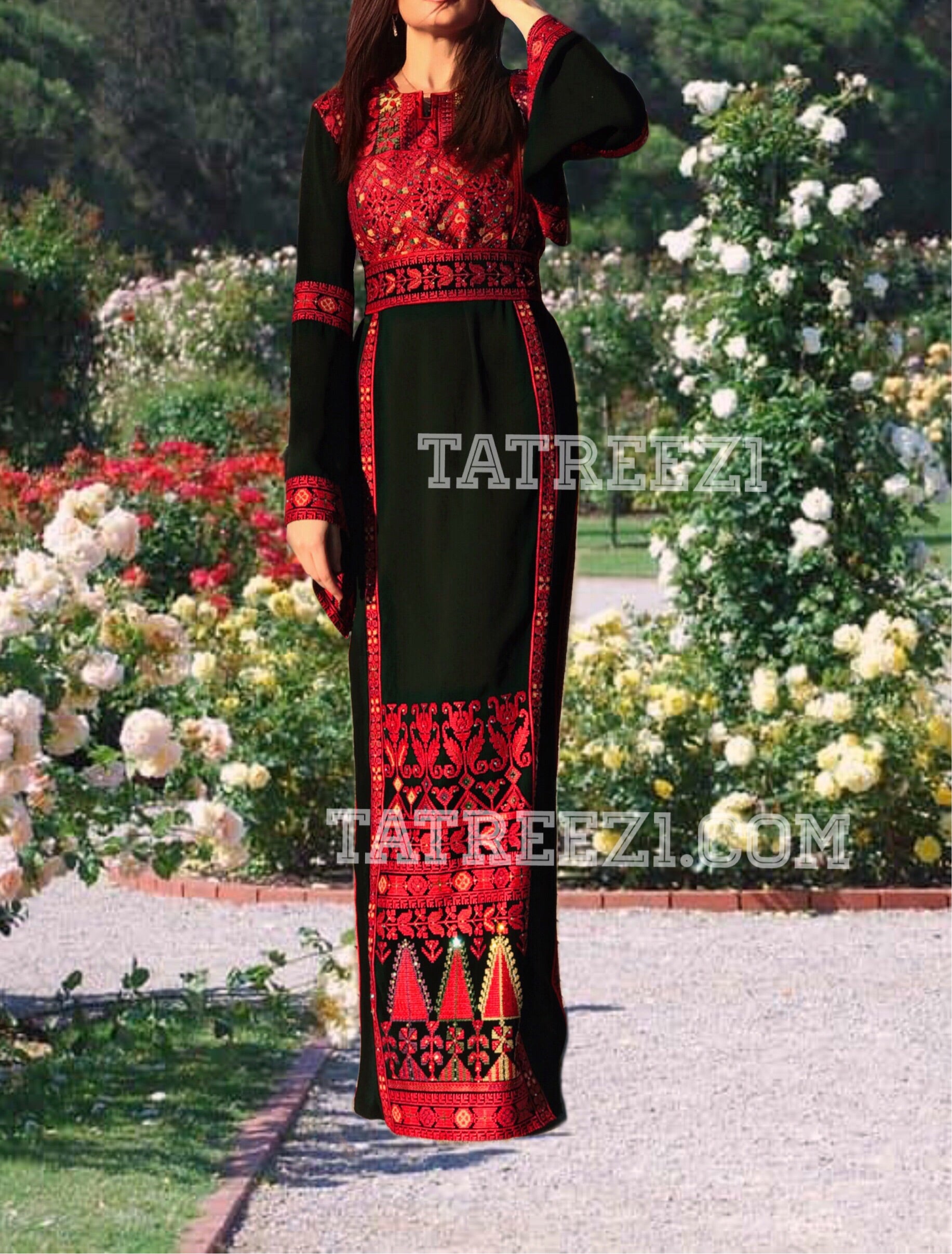 Palstainen Embroidery Traditional Long Thoub