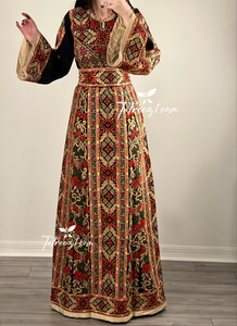 Princess Elegant Fully Embroidery Thoub