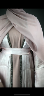 Load image into Gallery viewer, Pastel Pink Abaya
