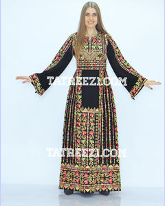 Embroidered Jordanian Palestinian Thoub Dress