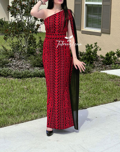 red carpet one shoulder dresses Jennifer Garner Pleated Chiffon One Shoulder Dress