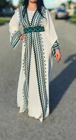 Charger l&#39;image dans la galerie, Luxury Embroidery caftan abaya 2 Pieces
