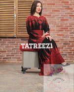 Charger l&#39;image dans la galerie, Mermaid Red&amp;Black Elegant Stone Embroidery Long Maxi Dress
