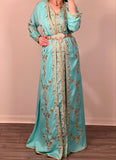 Elegant Selection 2 pieces Moroccan Handmade stone caftan