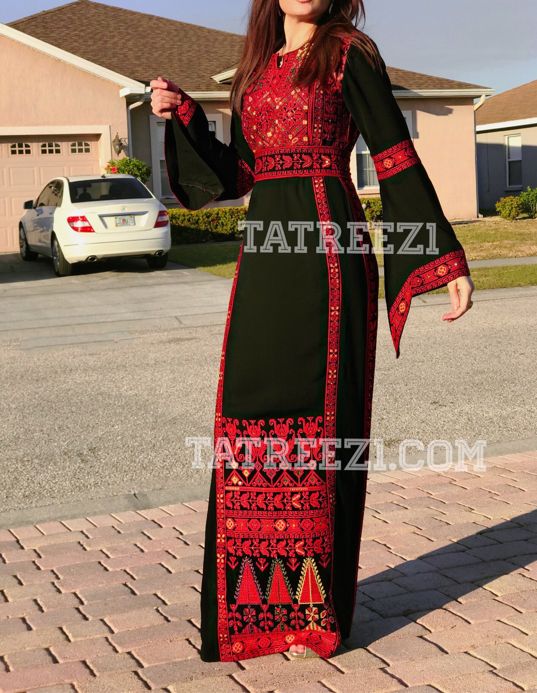 Palstainen Embroidery Traditional Long Thoub