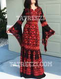 The Perfection Embroidery Mermaid, Long Thoub Dress