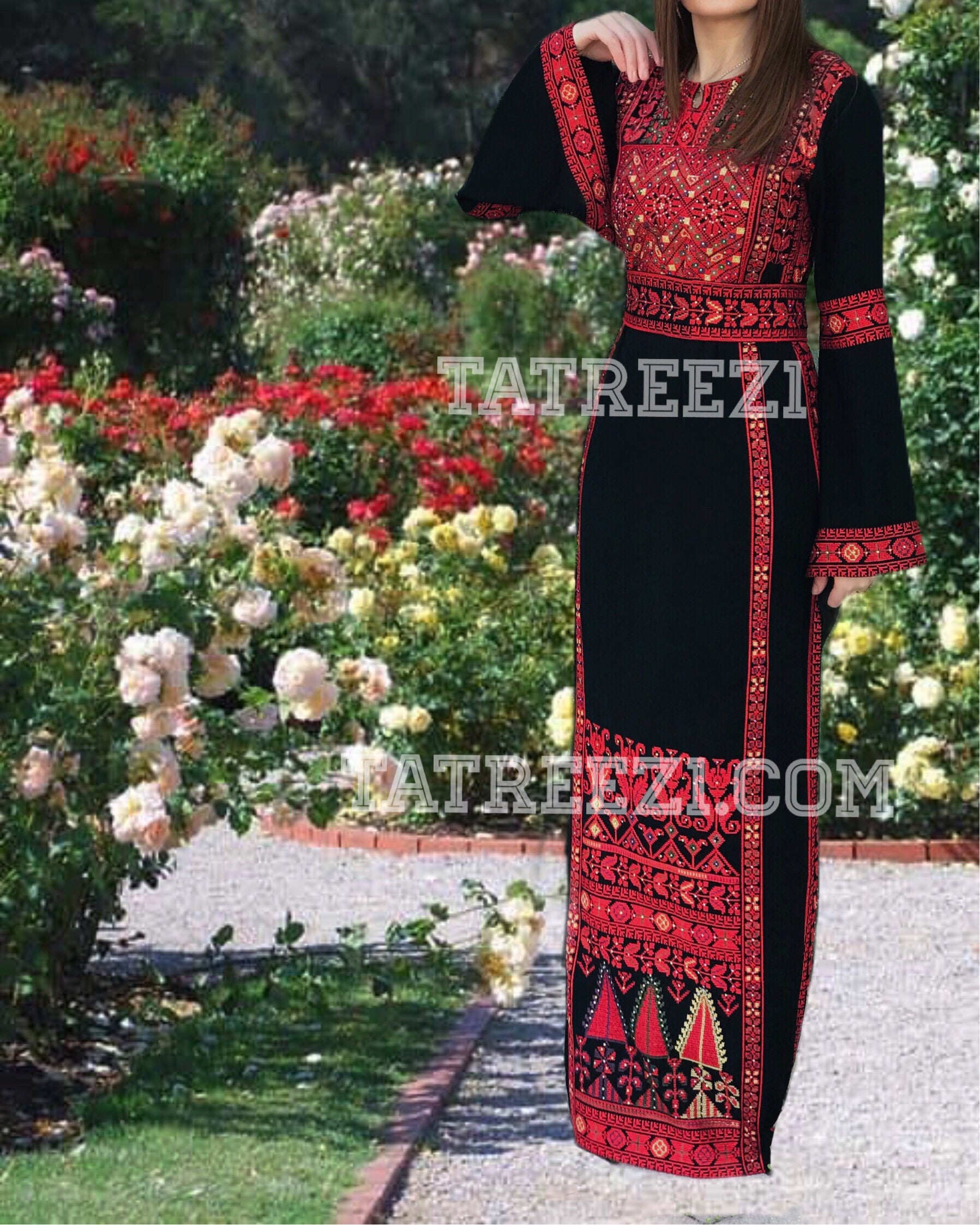 Palstainen Embroidery Traditional Long Thoub