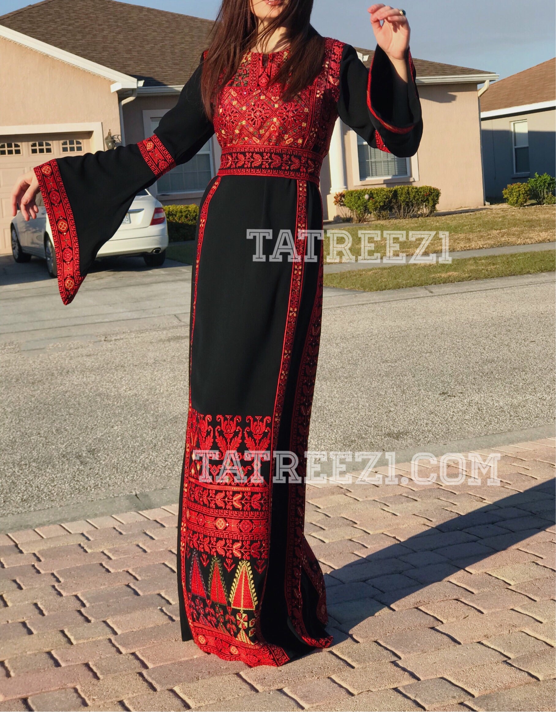 Palstainen Embroidery Traditional Long Thoub