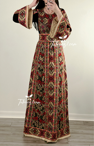 Princess Elegant Fully Embroidery Thoub