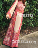 Beige Astonishing Palstainen Embroidery Traditional Long Thoub