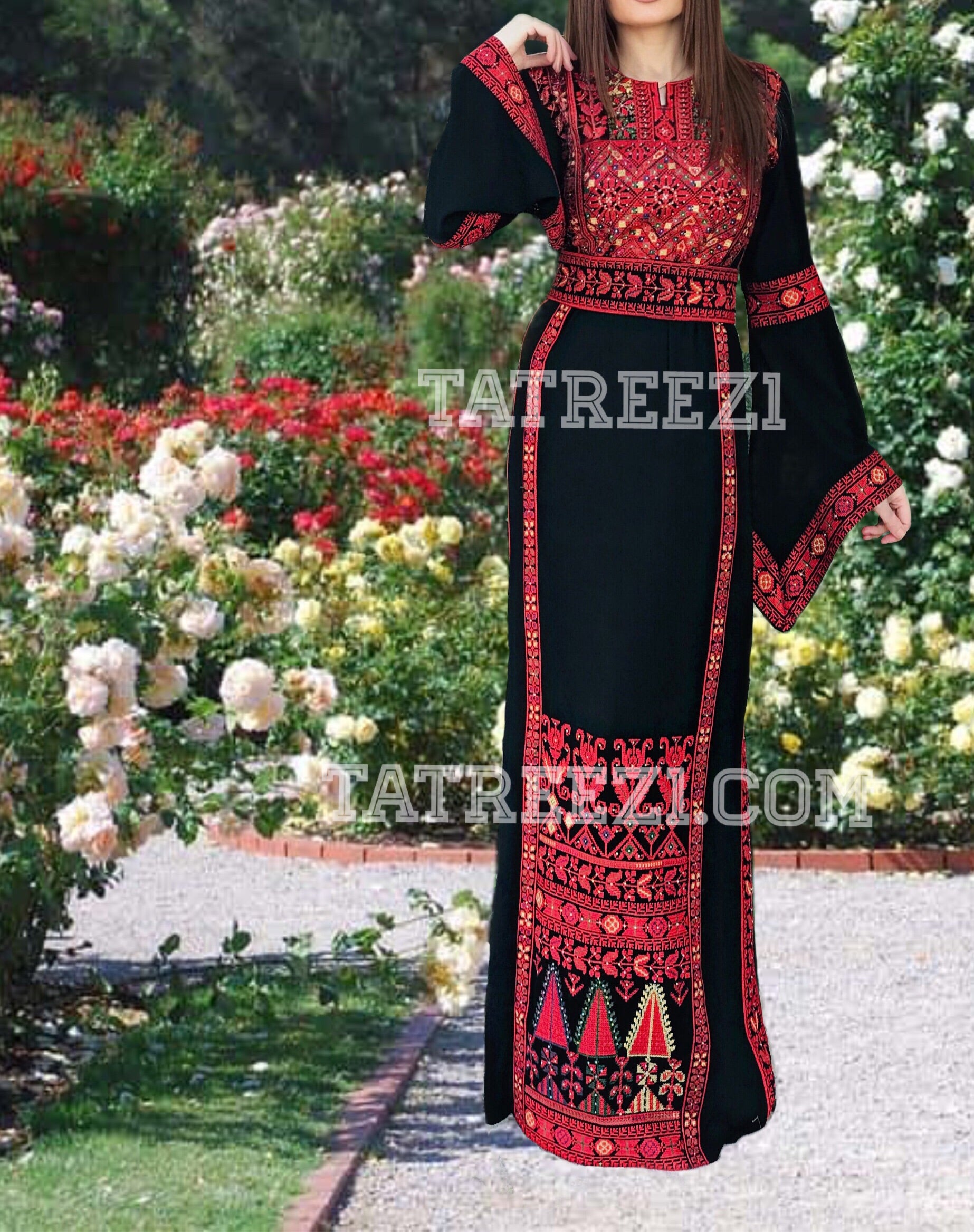 Palstainen Embroidery Traditional Long Thoub