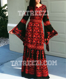 The Perfection Embroidery Mermaid, Long Thoub Dress