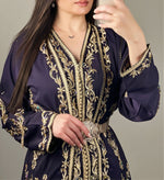 Load image into Gallery viewer, Elegant Selection 2 pieces Moroccan Handmade stone caftan
