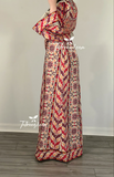 Beige Princess Elegant Fully Embroidery Thoub