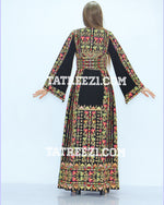 Load image into Gallery viewer, Embroidered Jordanian Palestinian Thoub Dress
