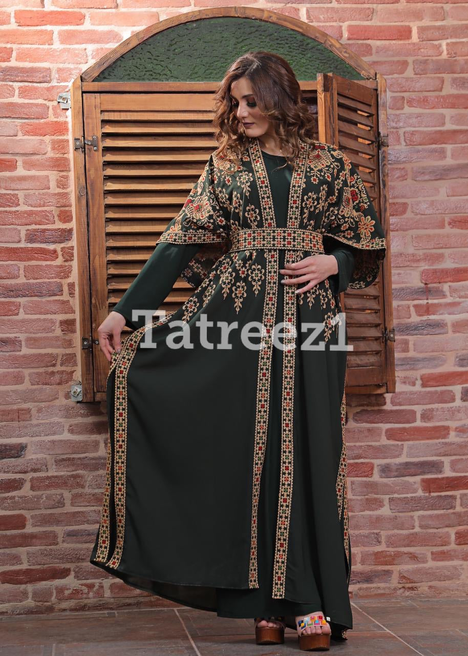 Long Bisht Embroidery beautiful stitching